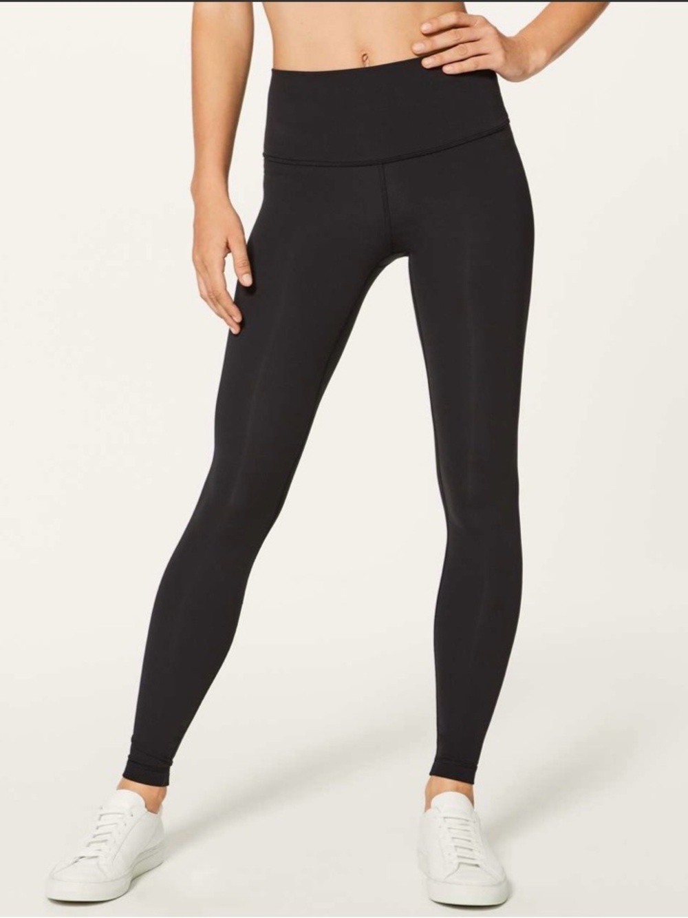 Lululemon Wunder Under Hi-Rise Tight 28” Black Size 8 Full-On Luxtreme W5AWAS